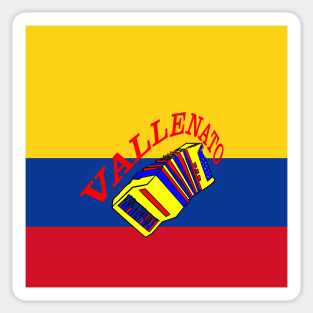 Colombia Vallenato Spanish Teacher Music Hispanic Latino Accordion 201 Sticker